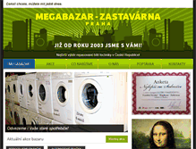 Tablet Screenshot of bazar-praha.cz